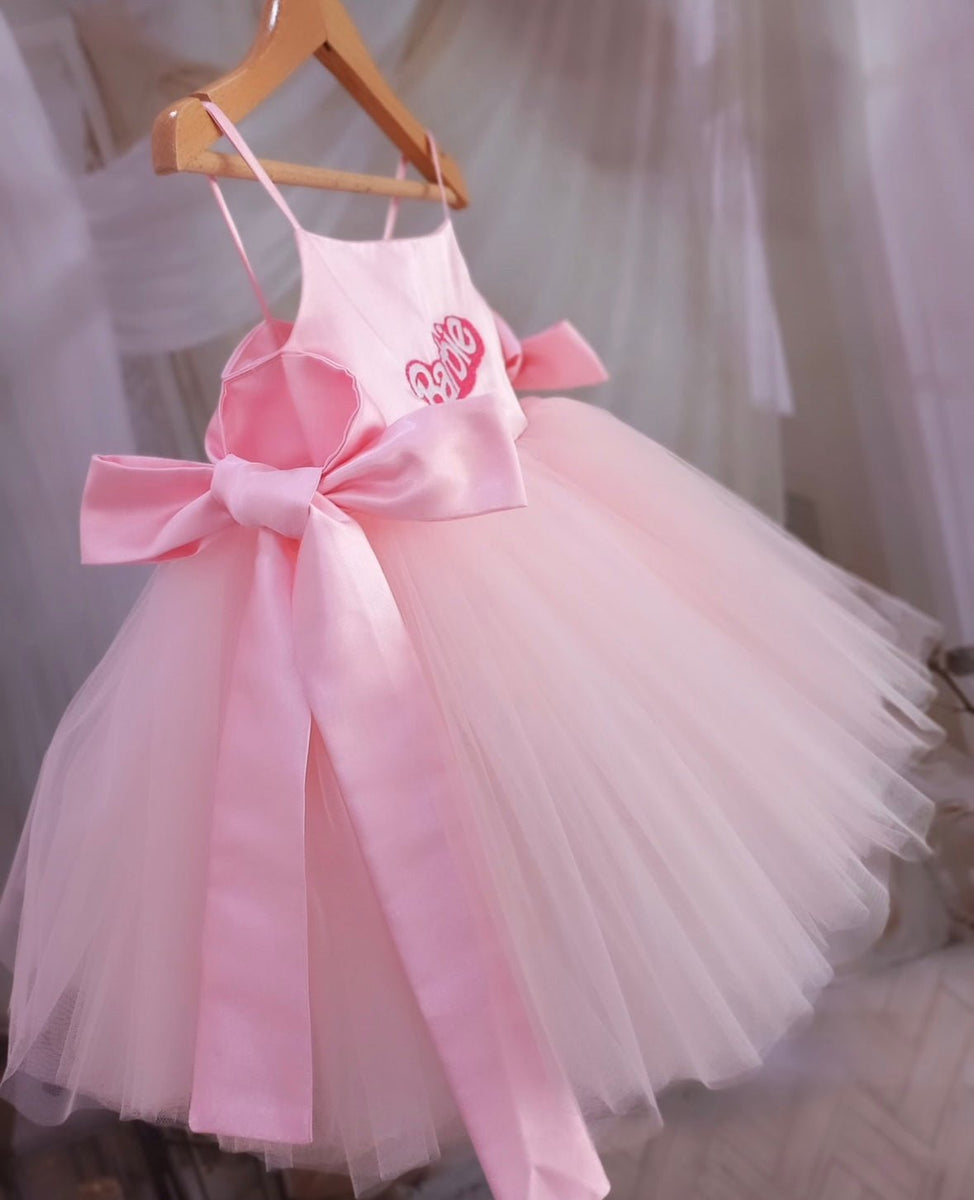 Barbie Cindy pink girls Dress