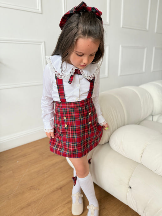 Harriet Tartan Two Piece Girls Set