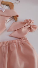 Load image into Gallery viewer, Mia 2 piece pink Girls set