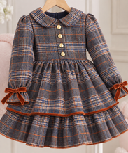 Load image into Gallery viewer, Amy Grey Girls Dress