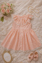 Load image into Gallery viewer, Summer Peach Girls Dress