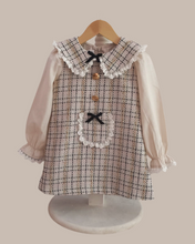 Load image into Gallery viewer, Alicia Girls pinafore dress