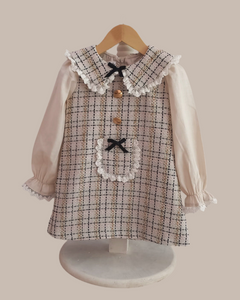 Alicia Girls pinafore dress