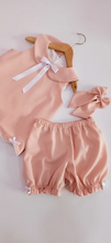 Load image into Gallery viewer, Mia 2 piece pink Girls set