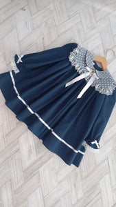 Willow Navy Lace Dress