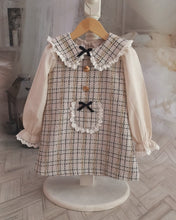 Load image into Gallery viewer, Alicia Girls pinafore dress