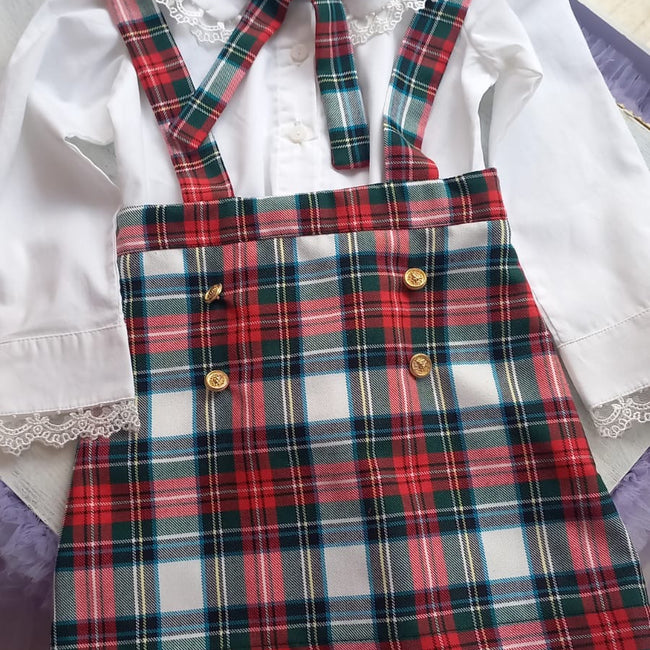 Hope Tartan Two Piece Girls Set