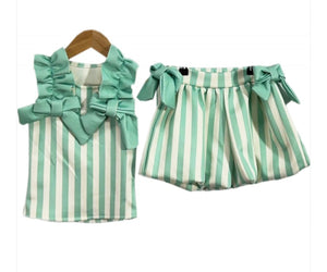 Sally Mint Two Piece Set