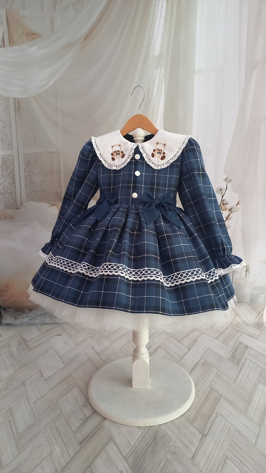 Teddy Girls Puff Dress