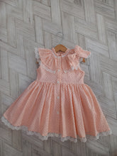 Load image into Gallery viewer, Summer Peach Girls Dress