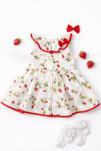 Load image into Gallery viewer, Strawberry Delight Girls Dress