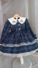 Load image into Gallery viewer, Teddy Girls Puff Dress