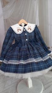 Teddy Girls Puff Dress