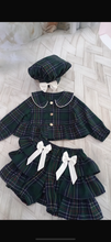Load image into Gallery viewer, Romy Girls 3 Piece Tartan Set