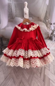 Alice Girls Red Dress