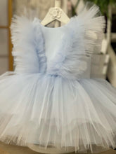 Load image into Gallery viewer, Maya Sky Blue Girls Tulle  Dress