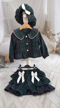 Load image into Gallery viewer, Romy Girls 3 Piece Tartan Set