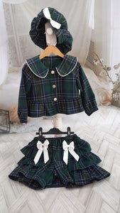 Romy Girls 3 Piece Tartan Set