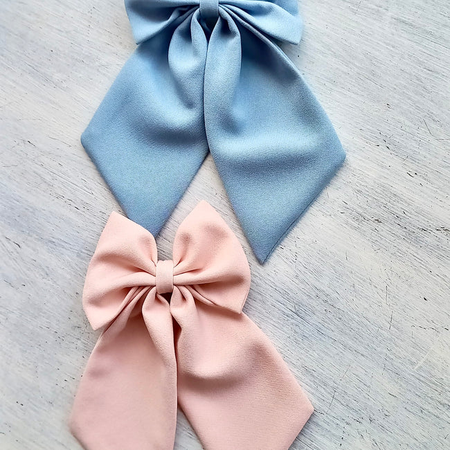 Girls Blue Mia set Hairbow