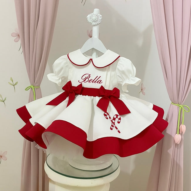 Bella Girl embroidery Dress Pre-Order