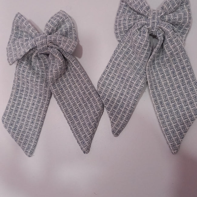 Girls Isabelle Tweed Hairbow