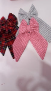 Girls Charlotte Tweed Hairbow