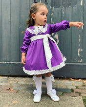 Load image into Gallery viewer, Dolcie Girls Purple Dress - Arbella&#39;s Baby Box