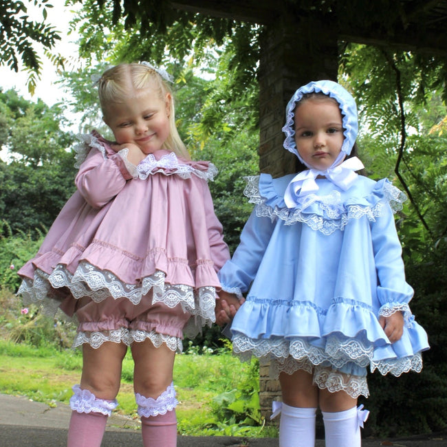 Harriet Girls RuffleBum Vintage Set - Arbella's Baby Box