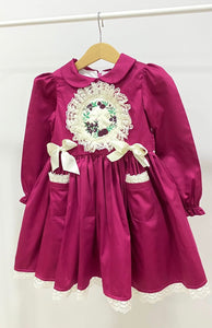 Hattie Girls Embroidery Dress - Arbella's Baby Box