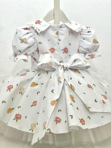 Iris Girls Floral print Dress - Arbella's Baby Box