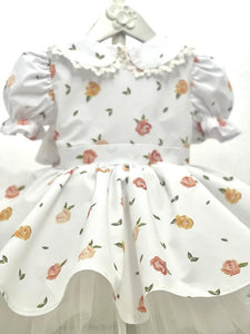 Iris Girls Floral print Dress - Arbella's Baby Box