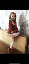 Load image into Gallery viewer, Joy Tartan Girls Dress - Arbella&#39;s Baby Box