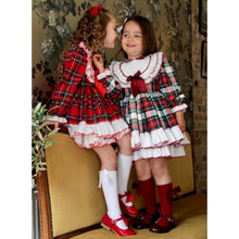 Load image into Gallery viewer, Joy Tartan Girls Dress - Arbella&#39;s Baby Box