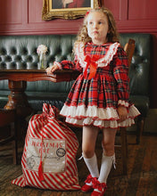 Load image into Gallery viewer, Joy Tartan Girls Dress - Arbella&#39;s Baby Box