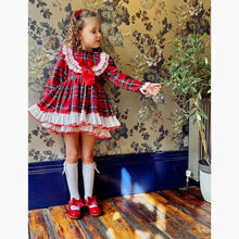 Load image into Gallery viewer, Joy Tartan Girls Dress - Arbella&#39;s Baby Box