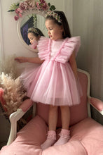 Load image into Gallery viewer, Maya Girls Tulle Dress - Arbella&#39;s Baby Box