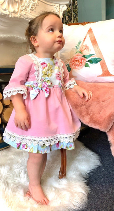Meg Girls Dress - Arbella's Baby Box