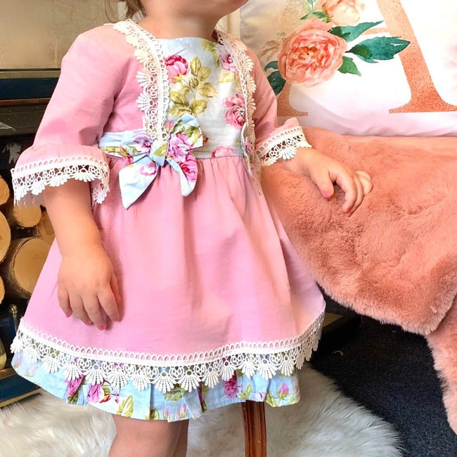Meg Girls Dress - Arbella's Baby Box