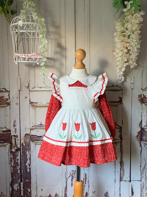 Mia girls pinafore dress - Arbella's Baby Box