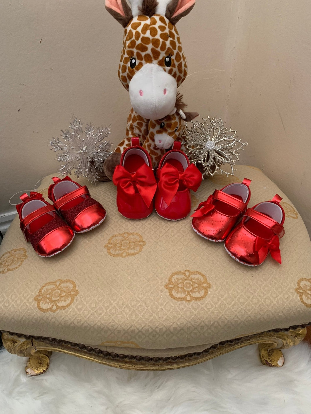 Patient Red Shoes - Arbella's Baby Box