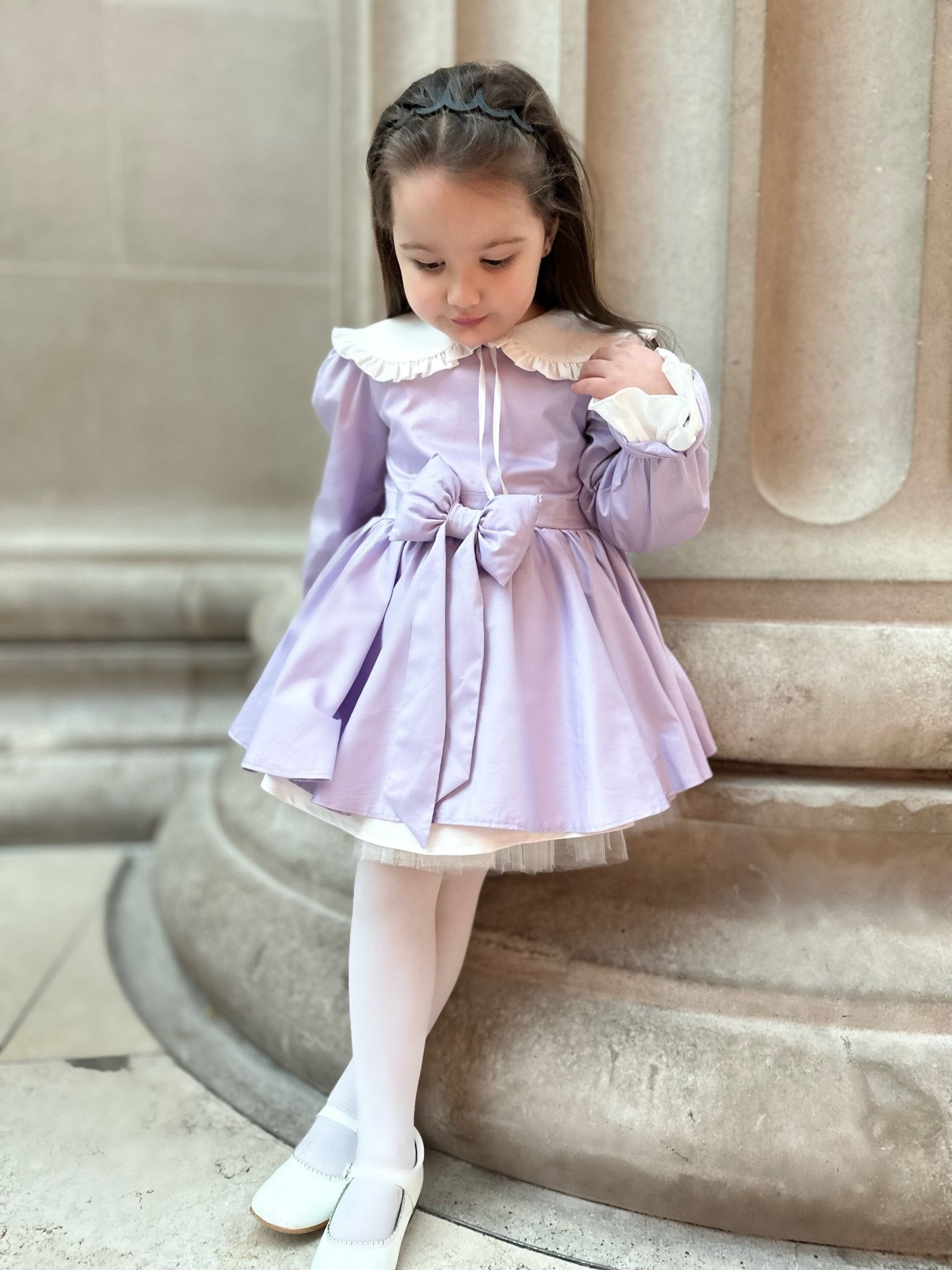 Primrose lilac girls dress Arbella s Baby Box