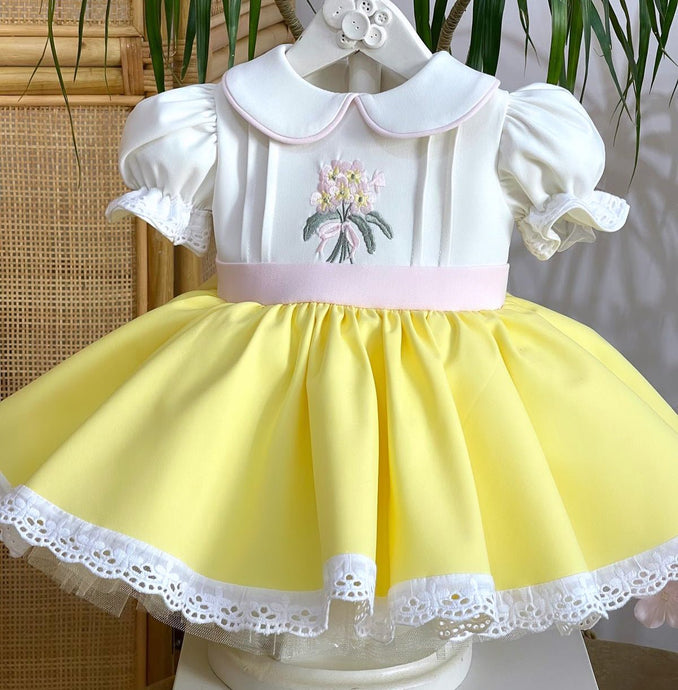 Rosetta Girls Dress - Arbella's Baby Box
