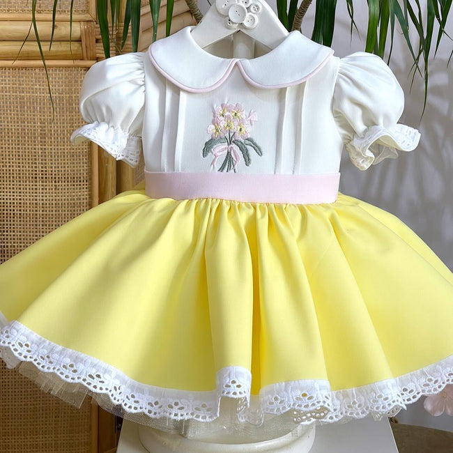 Rosetta Girls Dress - Arbella's Baby Box