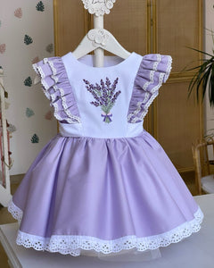 Violet Girls Dress - Arbella's Baby Box