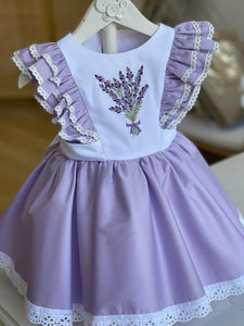 Violet Girls Dress - Arbella's Baby Box