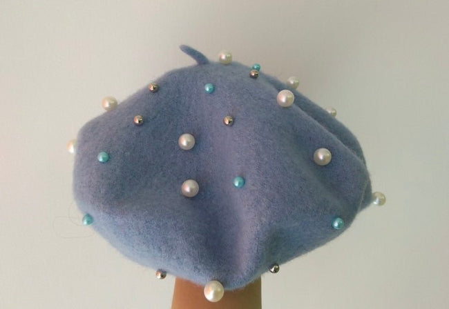 Wool Girls Beret Hats - Arbella's Baby Box