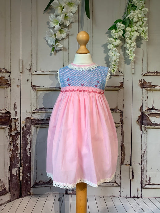 Zoey Girls smock dress - Arbella's Baby Box