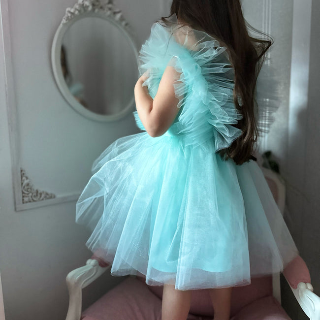 Eliza Mint tulle girls dream dress