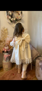 Dream Cream Girls Lace dress