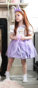Lilac Bunny Girls Dress